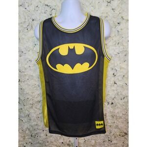 Batman Basketball Jersey Size SM DC Comics Black And Yellow , Back To School